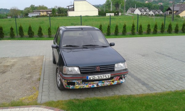 205 GTI Sorrento Green forum.peugeot205.pl