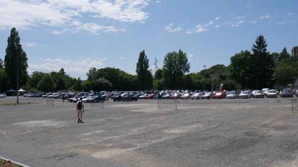 parking koło stadionu